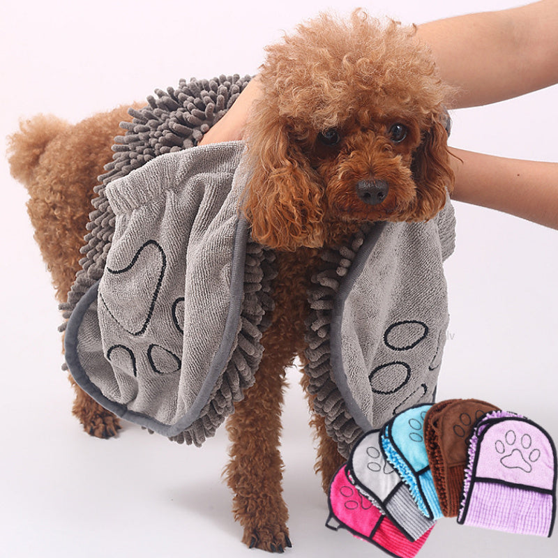 Serviettes pour chiens et chats ultra-absorbantes